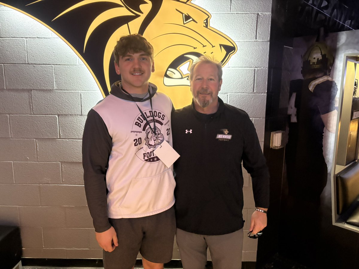 Easton Smith (@eastons08) on Twitter photo Had a great day at Lindenwood! Thank you <a href="/_CoachGoose/">Jarrett Grabbe</a> for inviting me, and visiting with me! Also thanks to all of the other staff for the great day. Look forward to coming back!
<a href="/stugfb/">Jed Stugart</a> <a href="/JPRockMO/">JP Rock</a> <a href="/hef_58/">Derick Heflin</a> <a href="/AllenTrieu/">Allen Trieu</a> Had a great day at Lindenwood! Thank you <a href="/_CoachGoose/">Jarrett Grabbe</a> for inviting me, and visiting with me! Also thanks to all of the other staff for the great day. Look forward to coming back!
<a href="/stugfb/">Jed Stugart</a> <a href="/JPRockMO/">JP Rock</a> <a href="/hef_58/">Derick Heflin</a> <a href="/AllenTrieu/">Allen Trieu</a>