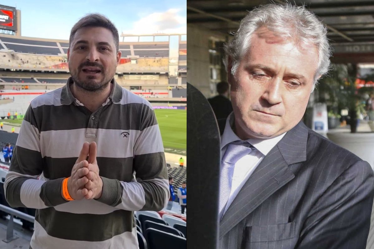 "Patanian es más de River que Brito, Di Carlo y Villarroel. Se quiso agarrar a trompadas con el Muñeco contra Racing.

Presentate, Matías, la gente te va a acompañar. Aquellos que nos pegaban a mí y a vos por bancar a Demichelis, hoy que dirán?".

El Tano Santarsiero y su banca a