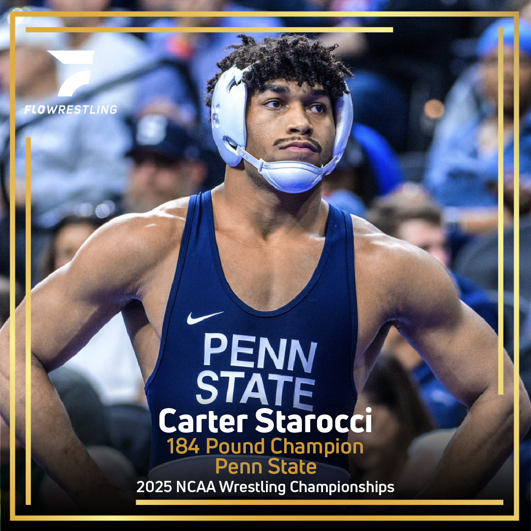 Carter Starocci defeats Parker Keckeisen, 4-3, to win the 184 Pound NCAA Title. Starocci becomes the first ever 5-time NCAA Champion 🥇🥇🥇🥇🥇

Coverage presented by <a href="/CKAwrestling/">Cliff Keen Wrestling</a>