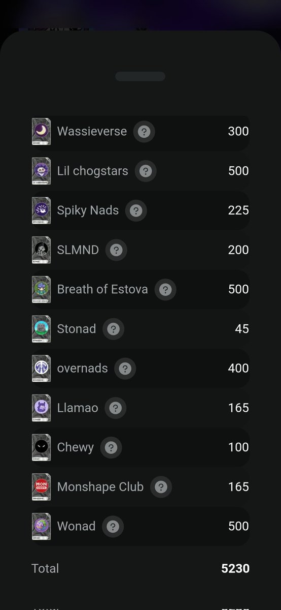 PhilSolChain's tweet image. Enjoyable and easiest way to acquire @monad_xyz nft project WL's is by playing @fantasy_top_ over 5k ish WL to be distributed. Build your card to climb on leaderboard and get more rewards.
monad.fantasy.top/?ref=8Y9PZ3XF