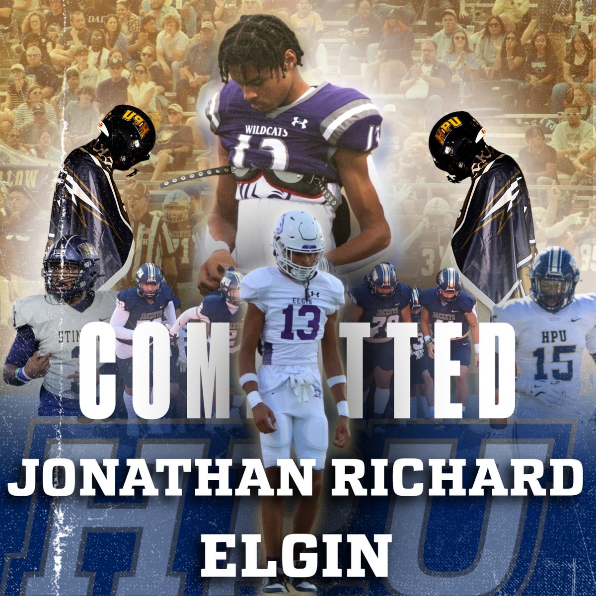 Jonathan Richard (@jonathanr1chard) on Twitter photo After a good conversation with my family I have decided that I will be taking my talents to <a href="/HPUFootball/">Howard Payne University Football</a> I just wanted to give thanks to the man above. Sting em 🐝 <a href="/Coach_Lu/">Rich Lucero Ŧ</a> <a href="/lunasean7/">Sean Luna</a> <a href="/HeathClawson/">Coach Clawson</a> <a href="/CoachGipson11/">Coach Gipson</a> <a href="/CoachDouglasIII/">James Douglas III</a> <a href="/CoachJayWllms/">Coach Jervis Williams</a> After a good conversation with my family I have decided that I will be taking my talents to <a href="/HPUFootball/">Howard Payne University Football</a> I just wanted to give thanks to the man above. Sting em 🐝 <a href="/Coach_Lu/">Rich Lucero Ŧ</a> <a href="/lunasean7/">Sean Luna</a> <a href="/HeathClawson/">Coach Clawson</a> <a href="/CoachGipson11/">Coach Gipson</a> <a href="/CoachDouglasIII/">James Douglas III</a> <a href="/CoachJayWllms/">Coach Jervis Williams</a>