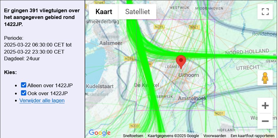 Een mooie lentedag in Uithoorn.