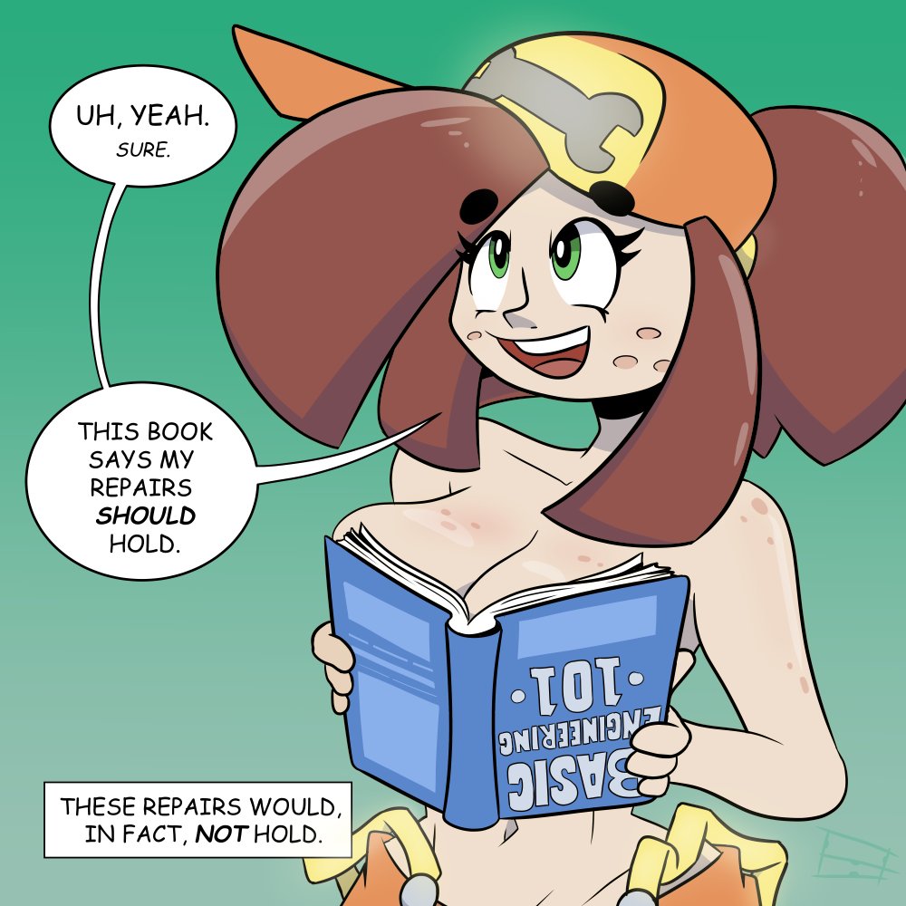 ImpaledHero's tweet photo. At least she tried to read it first. https://t.co/4Qp9cn57R6