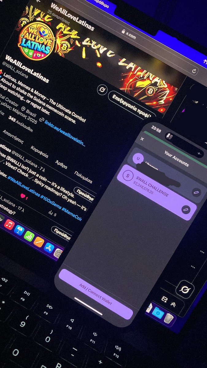 WALL_solana's tweet photo. Wallet funded. Timeline locked. Degens alerted.

The $WALL challenge has officially begun.

You’re either early…
…or you’re coping in COUPLE HOURS.

https://t.co/PpgwFlR56H

#WALL #Solana #Memecoin #SpicySeason https://t.co/4wl62B8rWH