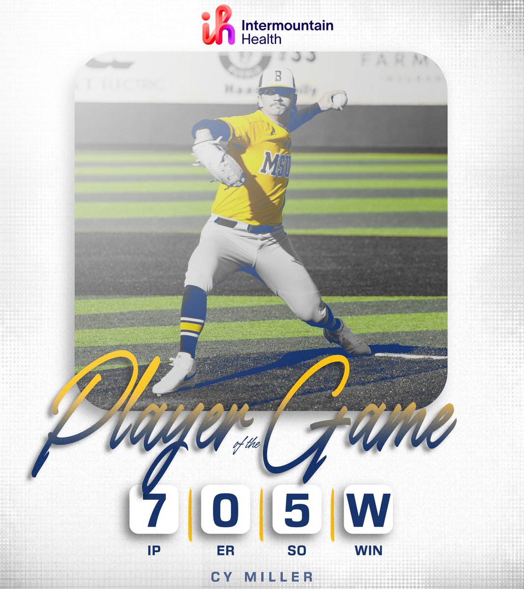 MSUB Baseball tweet media