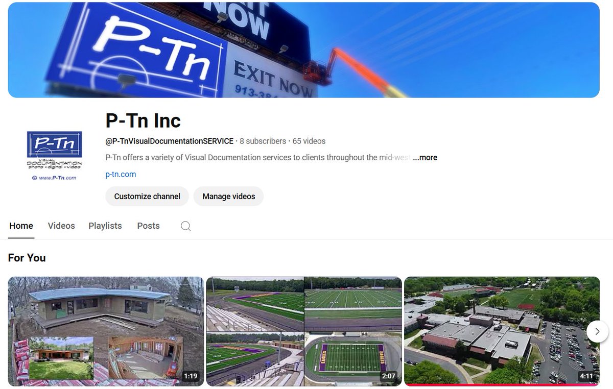 SUBSCRIBE to our P-Tn YouTube CHANNEL!   Take a moment to visit our updated P-Tn YouTube CHANNEL to see our videos!