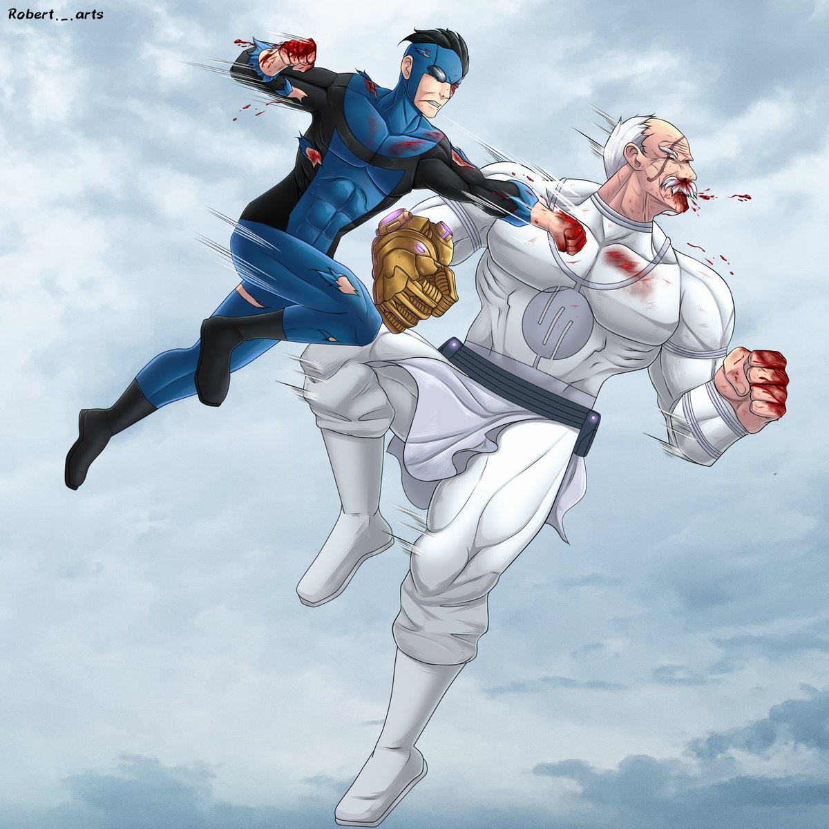 robertarts5's tweet image. Invincible vs Conquest 

Invincible season 3 - episode 8   

#InvinciblevsConquest #INVINCIBLEWAR #invincibleart #invinciblefanart #invinciblespoilers