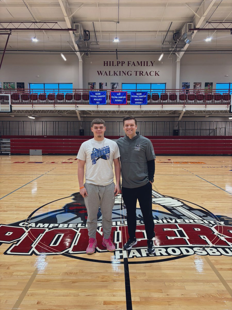 Austin Clay Sparrow (@coach_acsparrow) on Twitter photo It was great having <a href="/jvornberger11/">jaydin vornberger</a> on campus this afternoon for a campus visit!
<a href="/NorthHardinBB/">North Hardin Boys Basketball</a> ❌ <a href="/CUHMBB/">Campbellsville Harrodsburg MBB</a>
#GoPioneers🪜 It was great having <a href="/jvornberger11/">jaydin vornberger</a> on campus this afternoon for a campus visit!
<a href="/NorthHardinBB/">North Hardin Boys Basketball</a> ❌ <a href="/CUHMBB/">Campbellsville Harrodsburg MBB</a>
#GoPioneers🪜