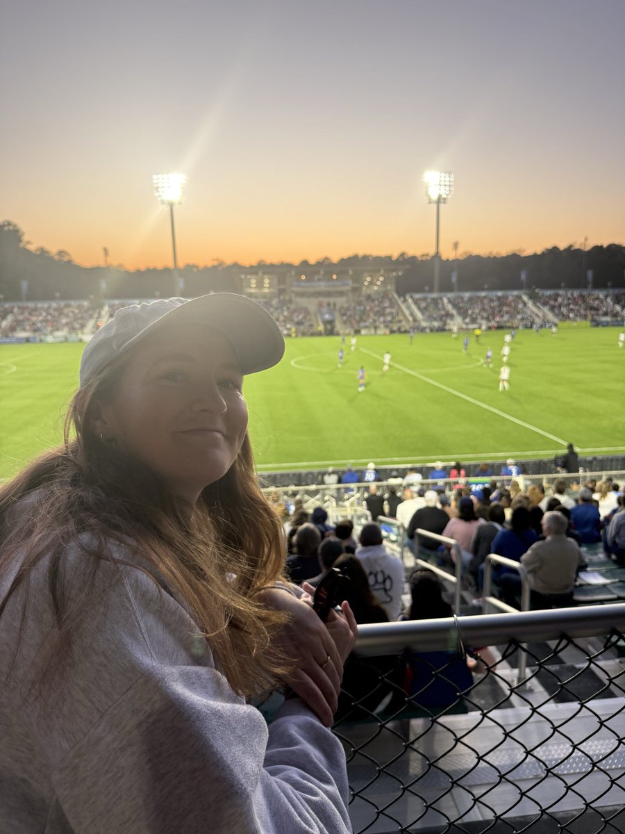Sam live from WakeMed Soccer Park 🏟️🦁