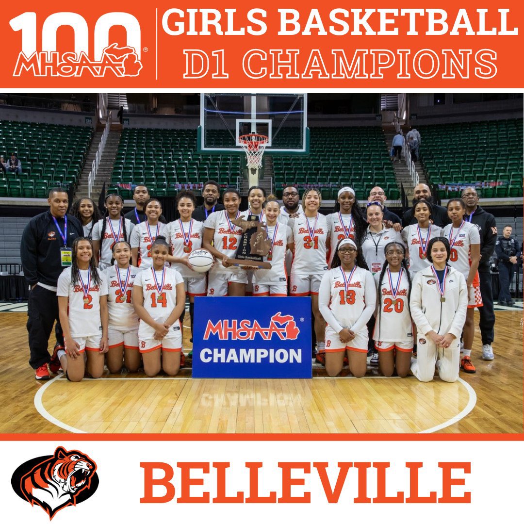 Belleville Tigers (MI) Girls Basketball tweet media