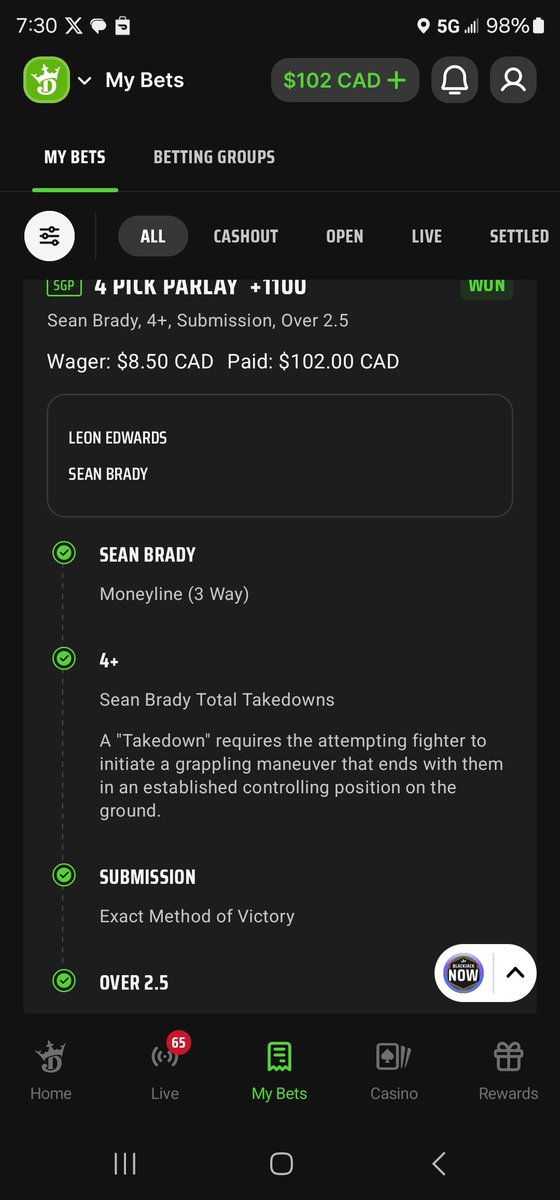 thanks for the parlay <a href="/DraftKings/">DraftKings</a>