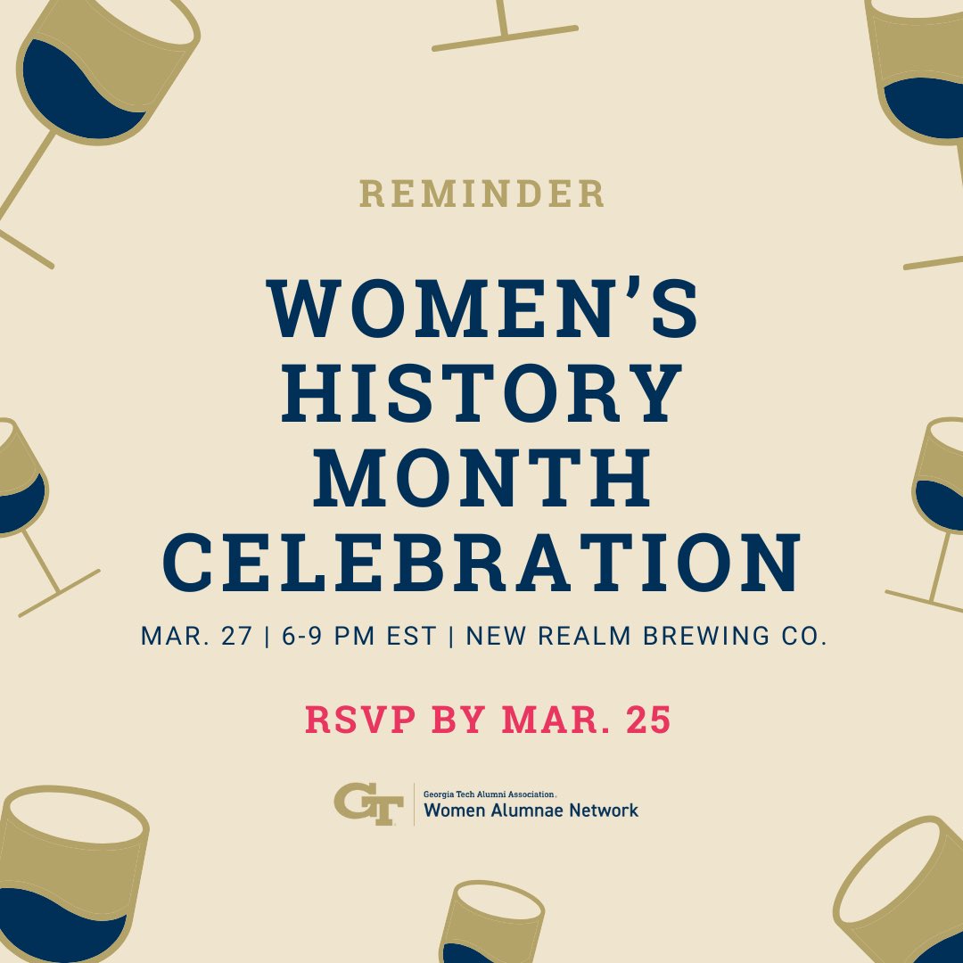 Georgia Tech Women Alumnae Network (GTWAN) tweet media