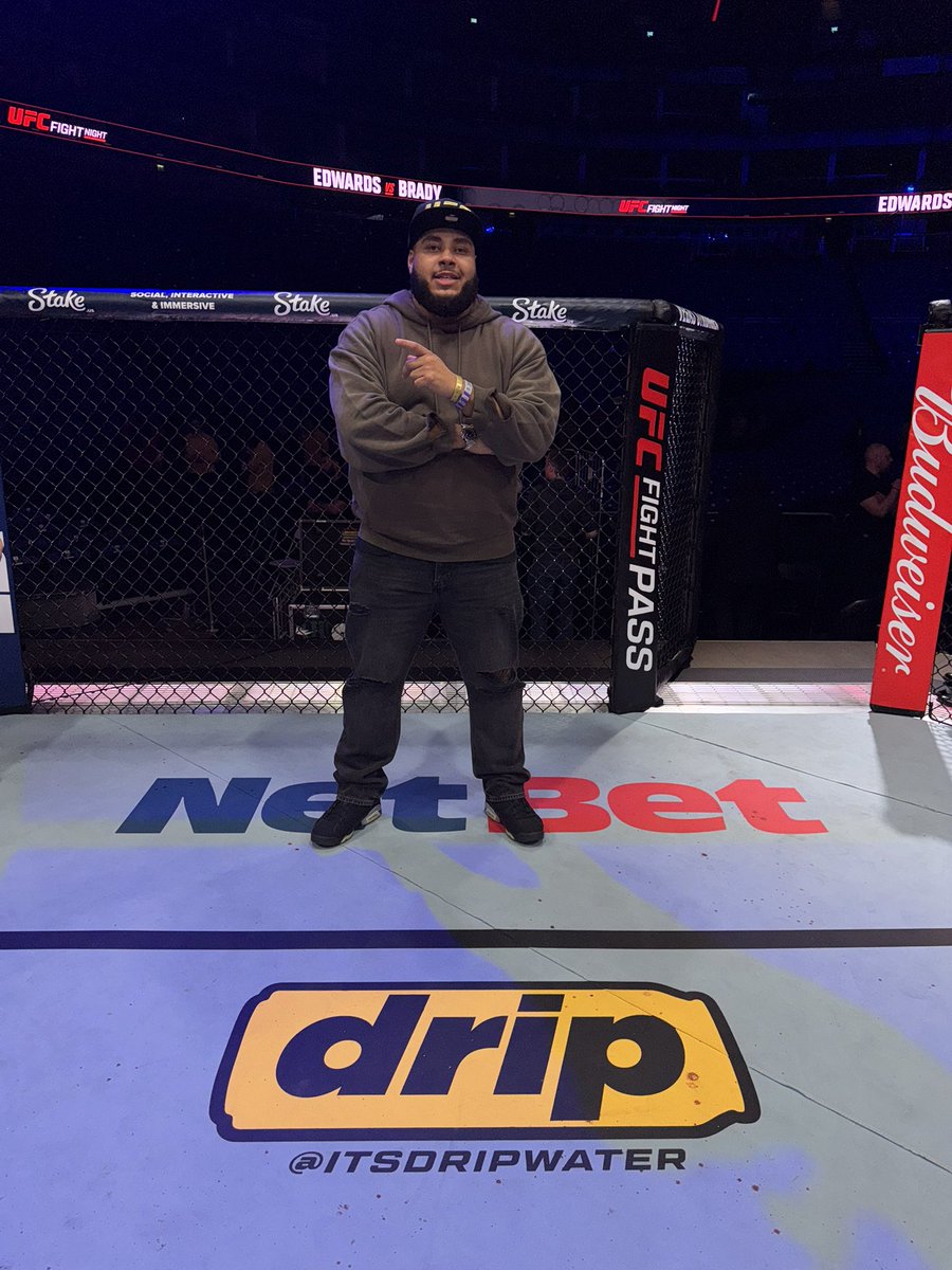 Proud to be the official water of <a href="/ufc/">UFC</a>
