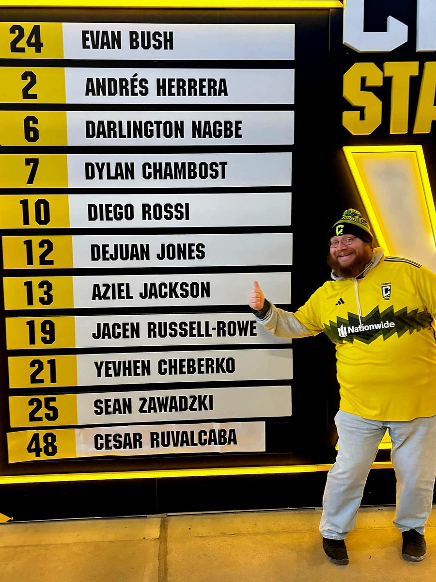 CrewUnion's tweet image. Congratulations to Cesar Ruvalcaba for being the season ticket holder with the highest Fan Score and winning a spot in the #Crew96 starting line-up!!!