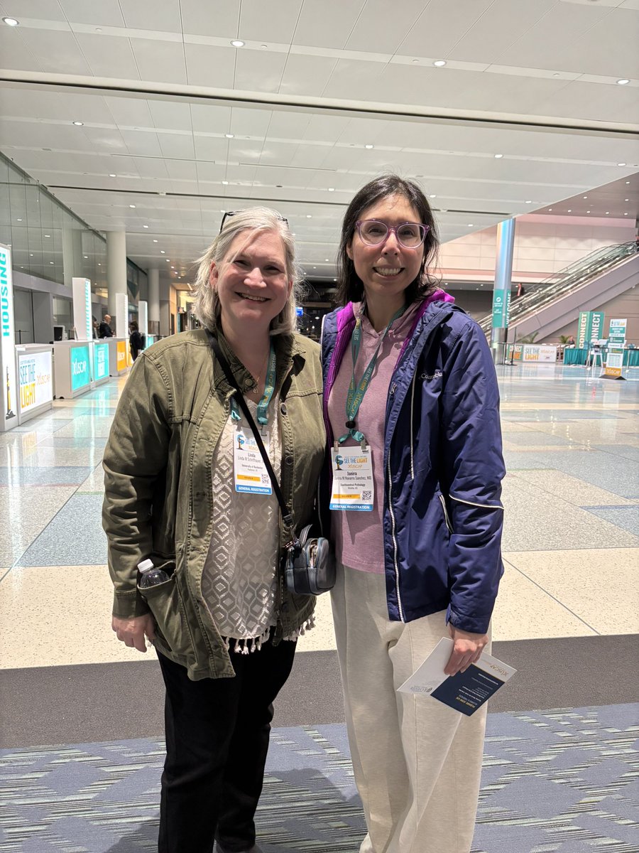 Janira Navarro (@janiranavarro) on Twitter photo Happy to see my favorite residents from <a href="/Pathology_URMC/">Pathology at URMC</a> Alicia and Olivia <a href="/OASPath/">Olivia Sagan, MD (she / her)</a>
Swati and Jenny <a href="/DrSwatiBhardwaj/">Swati Bhardwaj, MD</a> <a href="/jzhang44/">Jenny Zhang, MD 张杰妮</a>
Dr Schiffhauer, one of my wonderful attendings at <a href="/Pathology_URMC/">Pathology at URMC</a>
Anju, it was wonderful meeting you and your husband in person <a href="/anjuthevirgo/">Anju Pandey</a>
#USCAP25 Happy to see my favorite residents from <a href="/Pathology_URMC/">Pathology at URMC</a> Alicia and Olivia <a href="/OASPath/">Olivia Sagan, MD (she / her)</a>
Swati and Jenny <a href="/DrSwatiBhardwaj/">Swati Bhardwaj, MD</a> <a href="/jzhang44/">Jenny Zhang, MD 张杰妮</a>
Dr Schiffhauer, one of my wonderful attendings at <a href="/Pathology_URMC/">Pathology at URMC</a>
Anju, it was wonderful meeting you and your husband in person <a href="/anjuthevirgo/">Anju Pandey</a>
#USCAP25