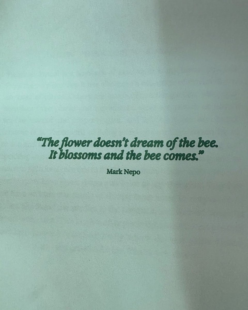 🌼🐝

🖊: Mark Nepo