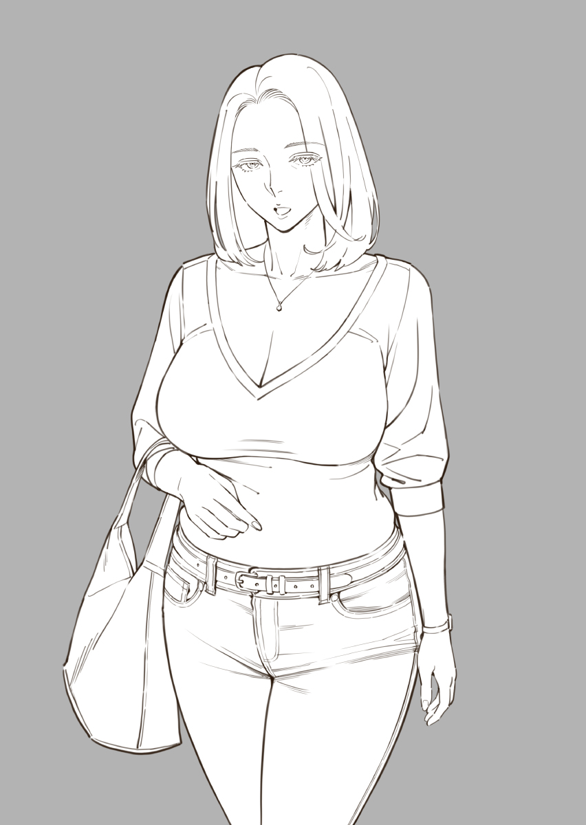 すいません、もう１個だけアンケ取らせてください。人妻モノのCG集なんですが、どちらの服装が良いと思いますか？（同スレッドにアンケートを設置するので、回答いただけると助かります）