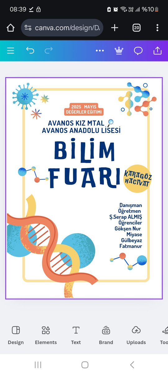 Öğrencilerimle Tübitak 4006 Bilim Fuarı çalışmalarına başladık.Hacivat ve Karagöz ile Değerler Eğitimi çalışmalarımız Mayıs ayında sergilenecektir.Bilimsel çalışmalar. #tübitak
#bilimfuari <a href="/Tubitak/">TÜBİTAK</a> <a href="/AvanosMem/">Avanos İlçe Milli Eğitim Müdürlüğü</a> <a href="/TCAvanos/">AVANOS KAYMAKAMLIĞI</a> <a href="/nevsehirmem/">Nevşehir İl Millî Eğitim Müdürlüğü</a> <a href="/tcmeb_mtegm/">Meslekî ve Teknik Eğitim Genel Müdürlüğü</a>