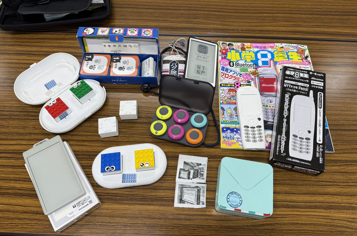 CoderDojo大船にメンター参加した時に、持ち込んでいたアイテム

#CoderDojo