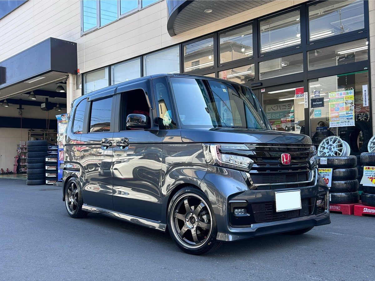 N-BOX 𝒄𝒖𝒔𝒕𝒐𝒎 JF3 RAYS TE37 sonic SL 16inch POTENZA RE004 N-BOX 𝒄𝒖𝒔𝒕𝒐𝒎 JF3 RAYS TE37 sonic SL 16inch POTENZA RE004
