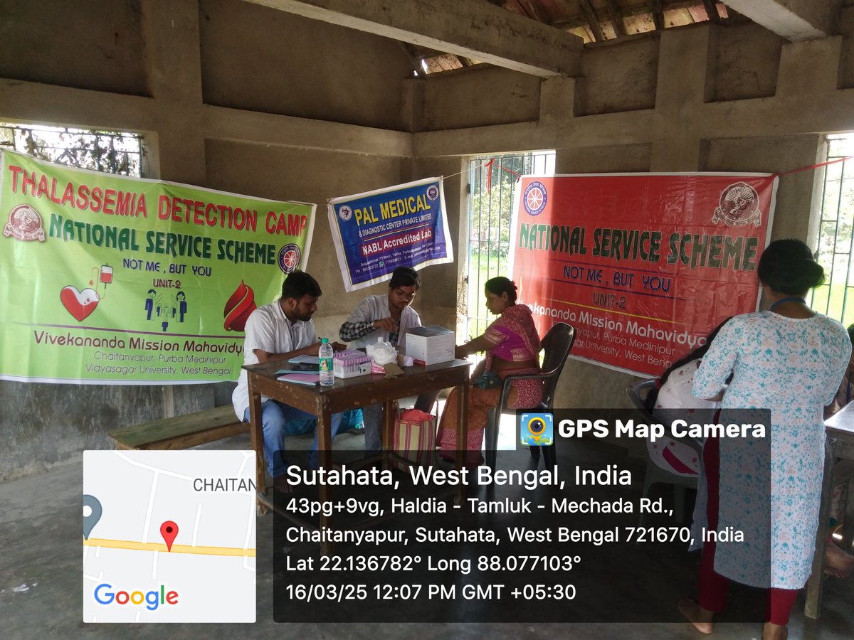 nssvmmunit2's tweet photo. Delighted to  provide 3rd Free  Medical Service to my adopted village 
16th March , 2025 ( Sunday )
Free Thalassemia Detection Camp https://t.co/vw0L7M4D0t
