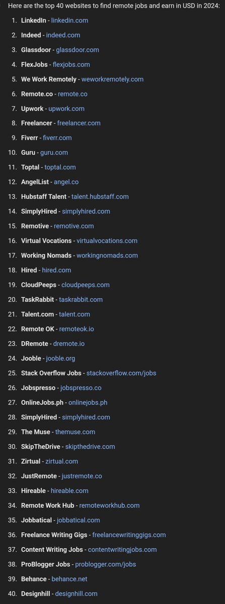 40 websites where you can find remote jobs and earn in USD in 2025: