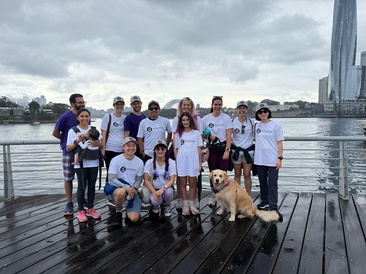 Personalised Cancer Therapeutics Lab (@pajiclab) on Twitter photo Today Team Pajic Lab proudly walked in <a href="/Pankind_Aus/">Pankind</a>’s #PutYourFootDown #Sydney to raise awareness for #PancreaticCancer. We raised over $1300 for pancreatic cancer research, and enjoyed the morning hugely.
Thank you <a href="/GarvanInstitute/">Garvan Institute of Medical Research</a> for the outfits! Today Team Pajic Lab proudly walked in <a href="/Pankind_Aus/">Pankind</a>’s #PutYourFootDown #Sydney to raise awareness for #PancreaticCancer. We raised over $1300 for pancreatic cancer research, and enjoyed the morning hugely.
Thank you <a href="/GarvanInstitute/">Garvan Institute of Medical Research</a> for the outfits!