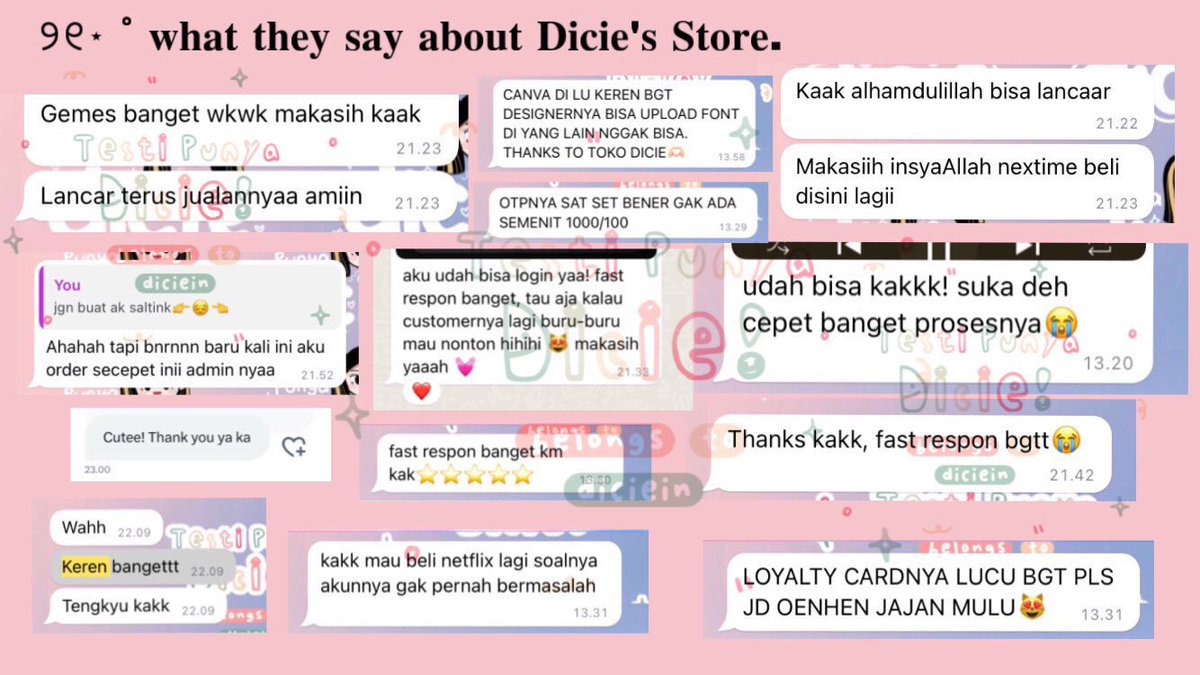 aku ready lengkap sini, 500+ customers 🅰️pproved!⭐️

📎 . . grab your needs here, click (s.id/waDICIE)