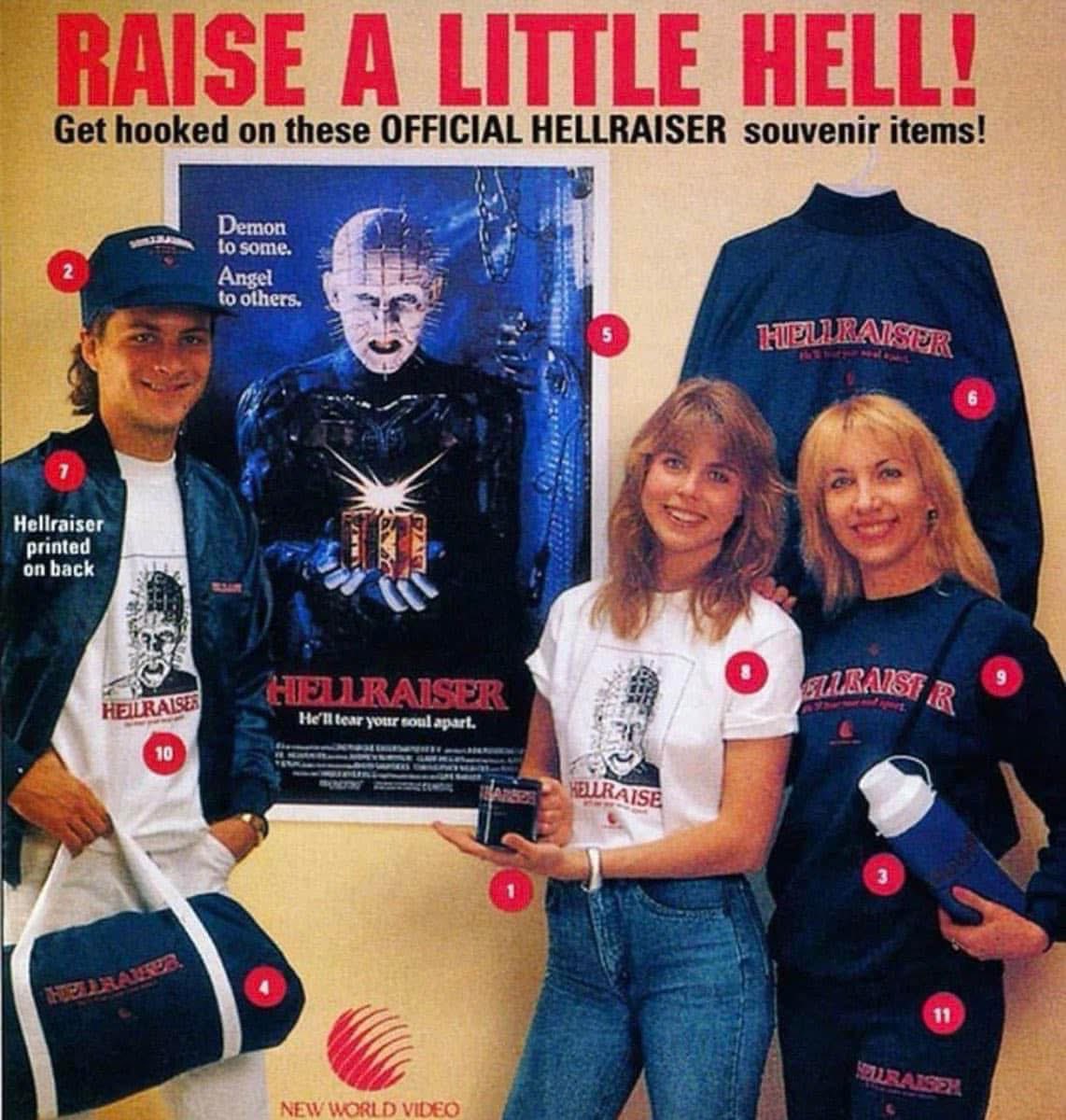 My mom owned a video store and used to get a bunch of promo stuff.  I remember she had all of these. I wish to heck she had held onto that windbreaker