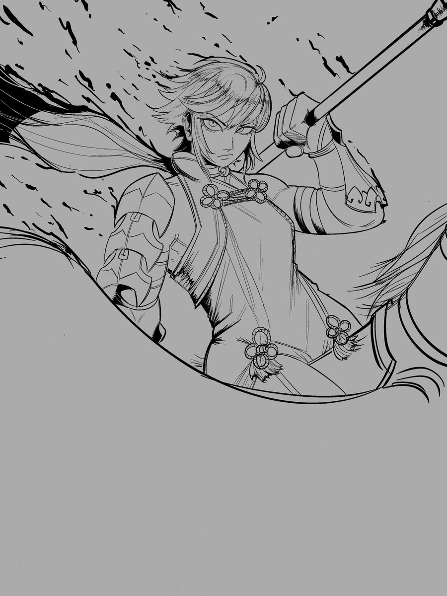 hinoka fanart I’m working on cuz I need to draw more stuff I gaf abt #FireEmblem #fefates