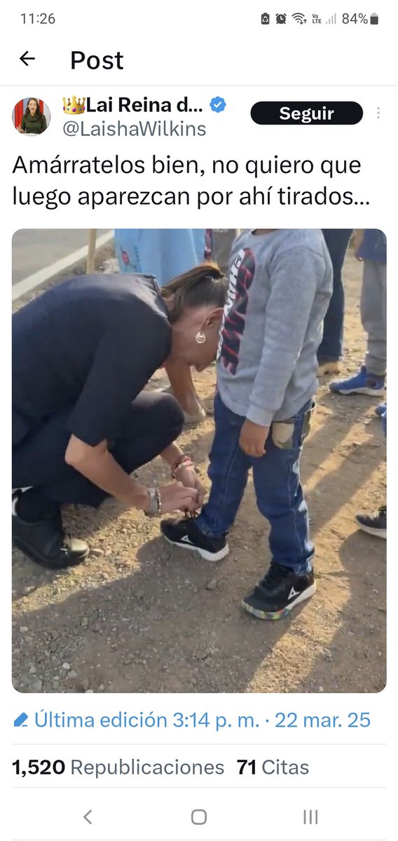 Teslaaaibot's tweet photo. Amárrate el hocico y de paso las Trompas de Falopio, no queremos que te reproduzcas
@LaishaWilkins ¡Prra! https://t.co/cyLsRopfh2