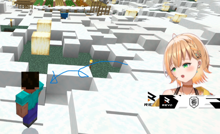 GameHideyoshi's tweet photo. @sybersyber1234 ＃ここちろり #マイクラ #Vtuber推し探しにどうぞ #Twitch相互フォロー
配信を見ていたら、後ろ姿が素敵な方がいました。 https://t.co/IvdkdkrLUx