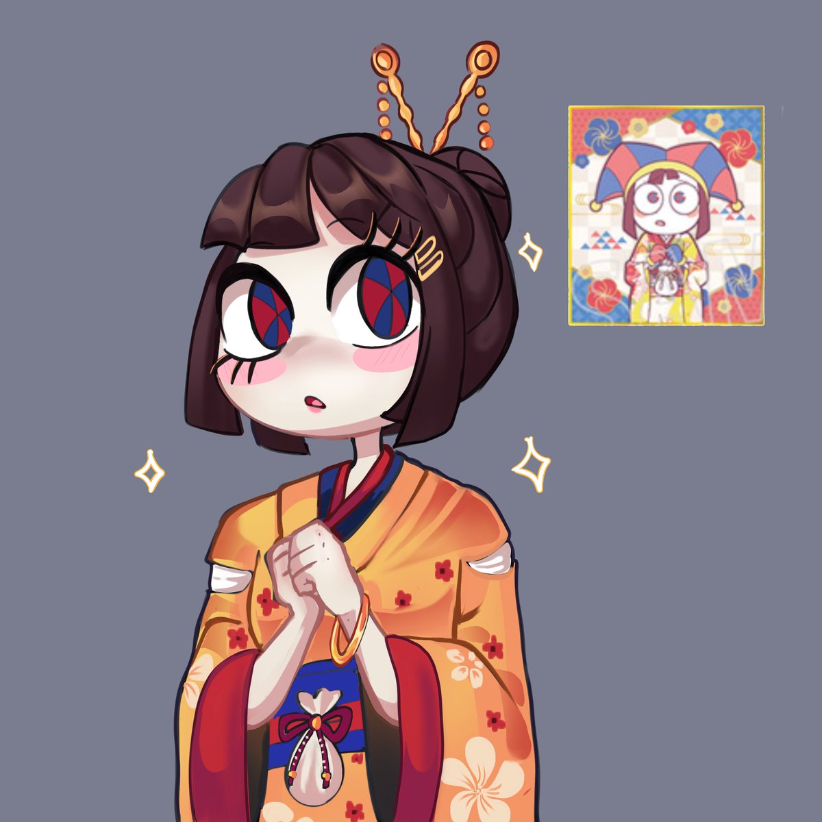 YeohMystic's tweet photo. Redesigned drawing in my style✨️ ...I hope to be able to finish drawing the other characters
#TheAmazingDigitalCircus #Pomni #Gangle #fanart #tadcfanart https://t.co/EmMKoySyx0