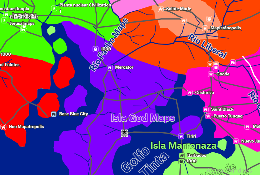 CTHULHU DESTRUYE CIUDAD AZUL, NEO CARTOPOLIS Y MOLLWEIDE.