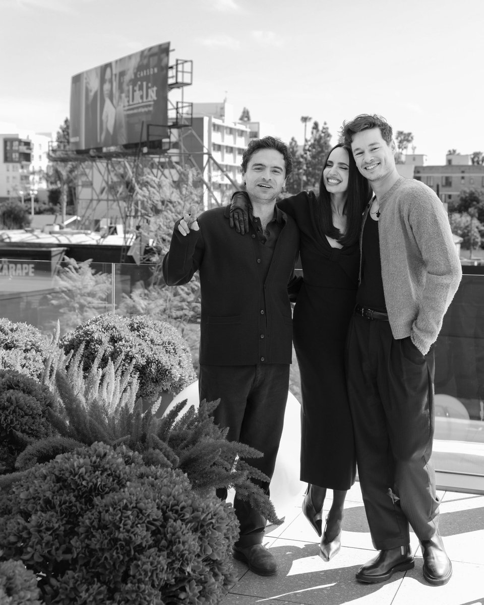 The bestest guys I could ever hope to make a movie with. I love you my Kyle &amp; Seb🌹 What a joy it is to share this journey with you.