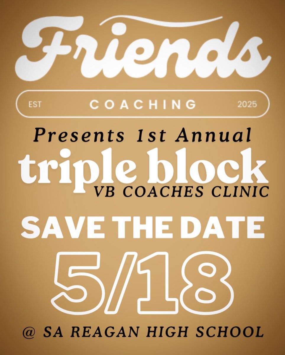 FriendsCoachTX's tweet image. More Info & Sign Up Coming soon! Come learn from 2024 UIL 4A State Champion Misty Fletcher and TAPPS 6A State Runner Up Sam McLure and many other Quality Area Coaches looking to give back to the San Antonio and Surrounding Areas.