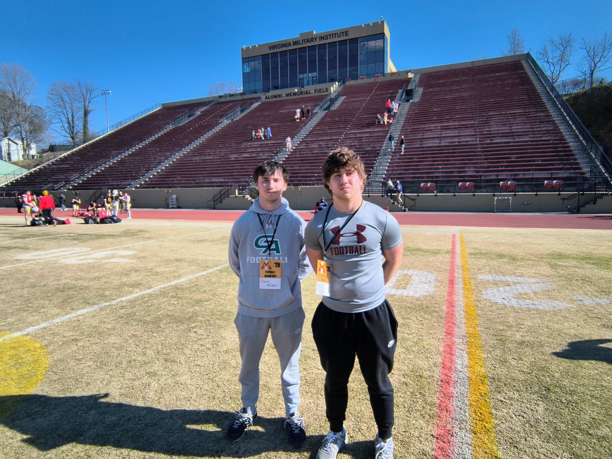 Jacob Boyd2026 (@jboyd2026) on Twitter photo Had a great time checking out VMI today! Thank you <a href="/CoachJonesK/">Keith Jones</a> for the invite! See you this summer!
@VMICoachAshford <a href="/VMI_Football/">VMI Football</a> <a href="/CoachSexton16/">Coach Malik Sexton Sr.</a>
<a href="/GlenallenfbDASH/">Glen Allen Football</a> <a href="/davis_fisher3/">Davis Fisher</a> Had a great time checking out VMI today! Thank you <a href="/CoachJonesK/">Keith Jones</a> for the invite! See you this summer!
@VMICoachAshford <a href="/VMI_Football/">VMI Football</a> <a href="/CoachSexton16/">Coach Malik Sexton Sr.</a>
<a href="/GlenallenfbDASH/">Glen Allen Football</a> <a href="/davis_fisher3/">Davis Fisher</a>