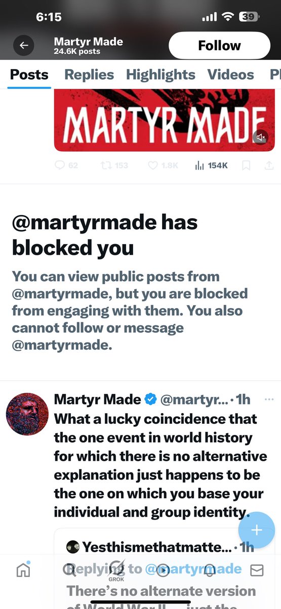 It looks like a certain thin-skinned pseudo intellectual doesn’t like having someone pointing out his mistakes to his followers. They all like freedom of speech until it holds them accountable.