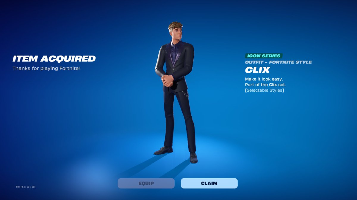 Tyzonix's tweet photo. @Clix best skin in the game by far!!!!!!! https://t.co/FH38E8ZMyt