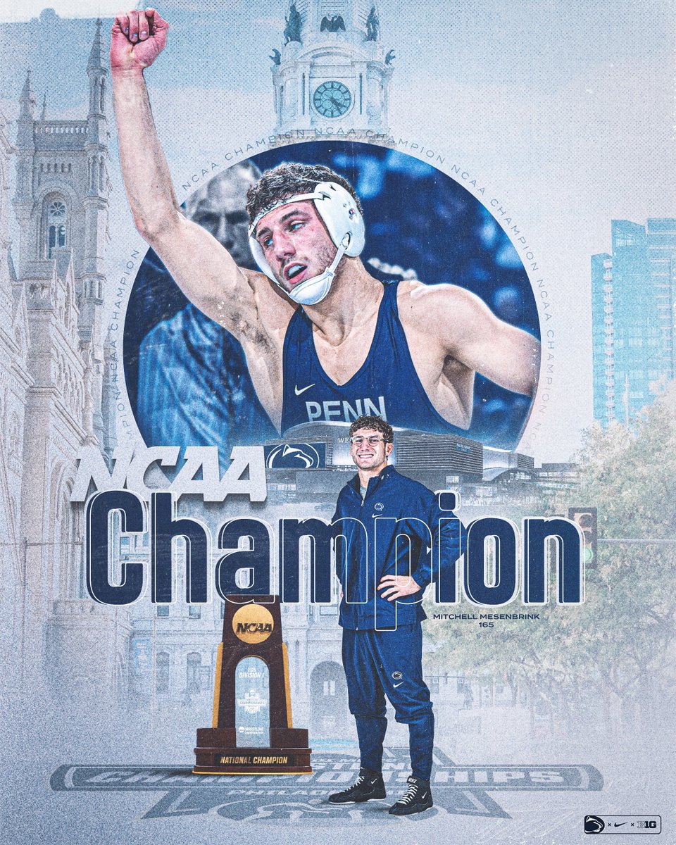 MITCHELL MESENBRINK THE 8-2 WIN!
MITCHELL GETS HIS FIRST NCAA TITLE!
#PSUwr