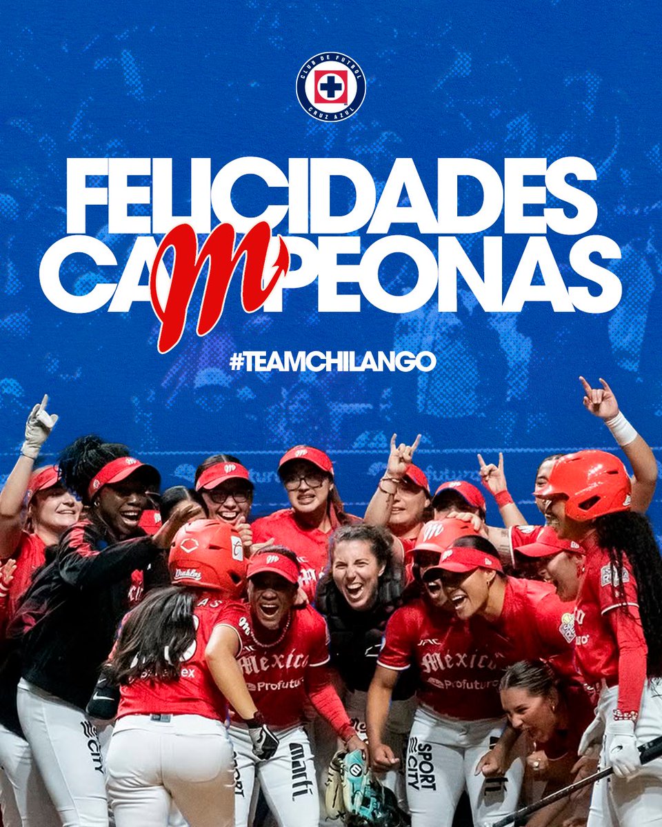CRUZ AZUL FEMENIL (@azulfemenil) on Twitter photo Queremos felicitar a <a href="/DiablosFem/">Diablos Rojos Femenil</a> por su campeonato 💙🔥 ¡Felicidades, campeonas! 💪🏼 #TeamChilango Queremos felicitar a <a href="/DiablosFem/">Diablos Rojos Femenil</a> por su campeonato 💙🔥 ¡Felicidades, campeonas! 💪🏼 #TeamChilango