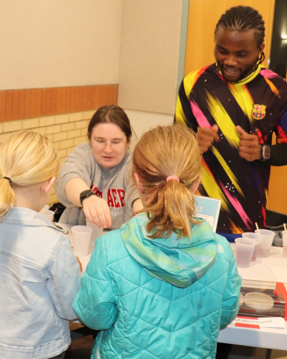 THANK YOU to Dr. Elizabeth Vargis and Sophia Hessami, March 21 Science Unwrapped speakers, and to all of the wonderful volunteers, for a GREAT evening of STEM learning fun! Science Unwrapped's next event is Friday, April 11! usu.edu/unwrapped