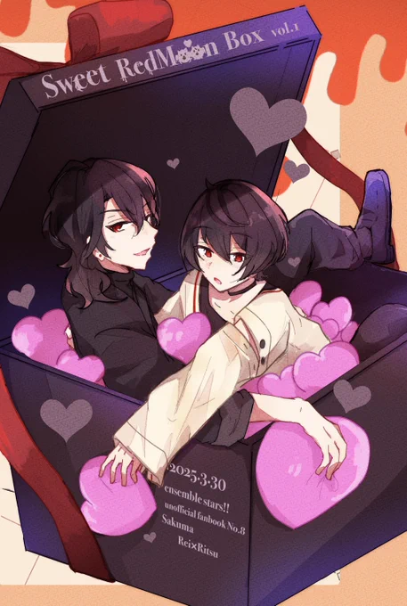 3/30 見つめ合う赤い月 2
にて頒布予定の新刊となる改訂版再録集のサンプルです🦇
ここからサンプルが全部見られます!↓
https://t.co/T0Mde7QNFx 