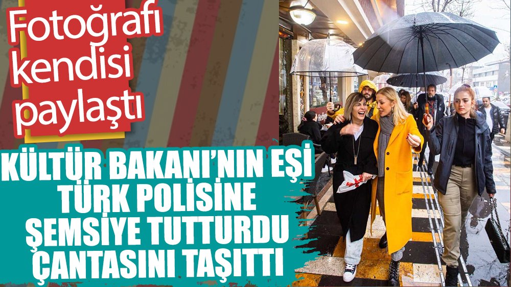 Osman561423's tweet photo. @teodors140 Tamamm demek ki buna cevap veremedin, peki bu habere cevabın nedir? Akpliler polislere şemsiye taşıtırken neredeydiniz? Türk polisinin şerefi bu kadar mı? Türk polisi bakan karısına hizmetçilik mi yapıyor? https://t.co/sw7uhyLPLM