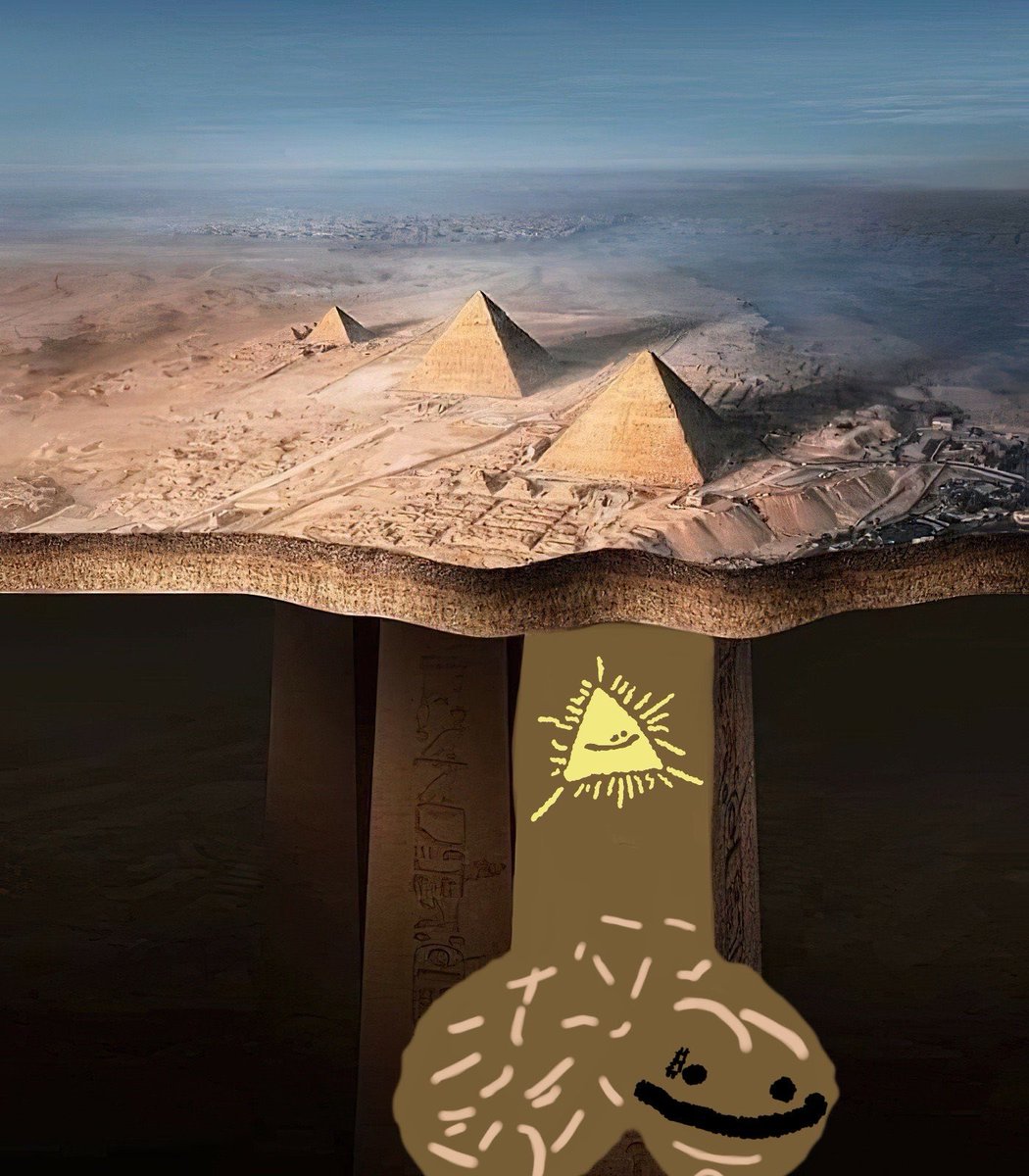 With every stone I stack, the threads of fate pull tighter, raising tombs to the sky. $PUPS
