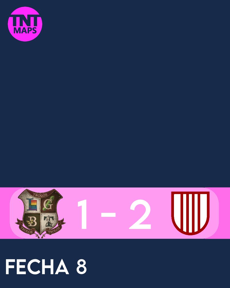 TNTMaps's tweet photo. Trolos F.C 1 - 2 Ferroviario Mercator
Fecha 8 @LigaMaps https://t.co/UKTeGf6y9w