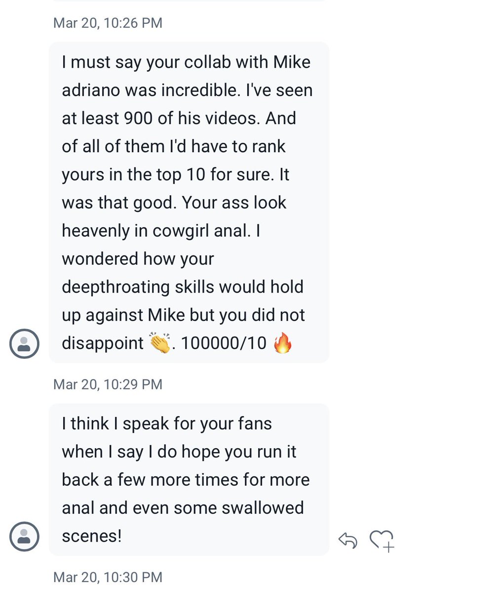 Iris Leon (@irisplayswellxo) on Twitter photo The reviews for my scene with <a href="/RealMikeAdriano/">Mike Adriano® (only real account) Ⓥ</a> are coming in 😌 What're you waiting for if you haven't seen it yet? The reviews for my scene with <a href="/RealMikeAdriano/">Mike Adriano® (only real account) Ⓥ</a> are coming in 😌 What're you waiting for if you haven't seen it yet?