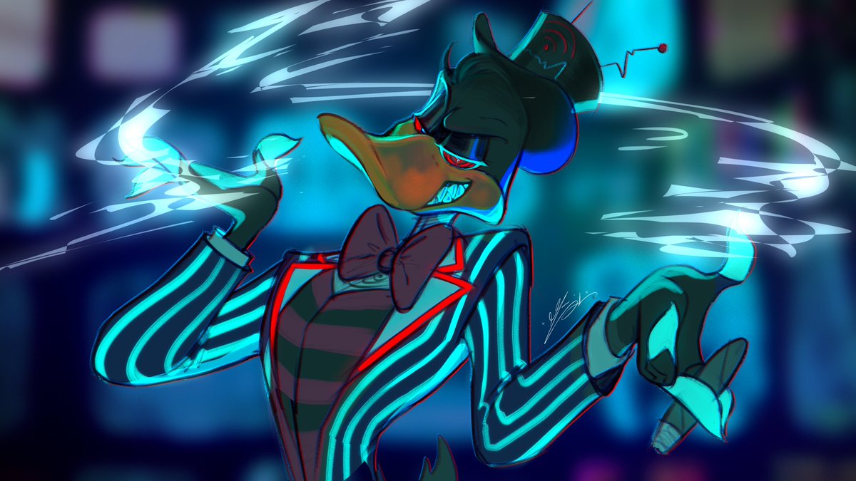Moondolldreeams's tweet photo. Buggs alastor y  Lucas vox 
fanmade sketch 
#bugsbunny #daffyduck #Alastor #Vox https://t.co/fQ97WkqNTk