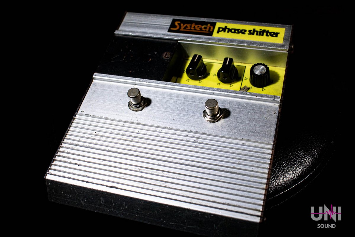 UnisoundY's tweet image. ／
3/23(日)21:15発売開始‼️
Systech Phase Shifter
＼

魅惑的なヴィンテージ・フェイザー入荷！2つの独立したレート設定をそれぞれのスイッチで切り替え可能で、まるで2台のフェイザーを1台に搭載したような仕様。
digimart.net/cat13/shop5031…
#Systech