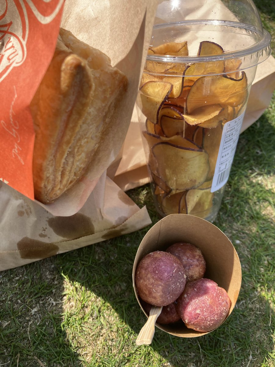 今日はてんしばで、いもパラ〜🍠
#いもパラ